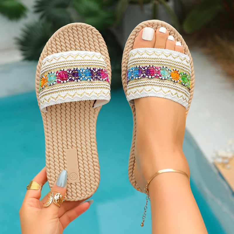 Ethnic Modern Fashion - 2026 New Summer Women Slippers Beach