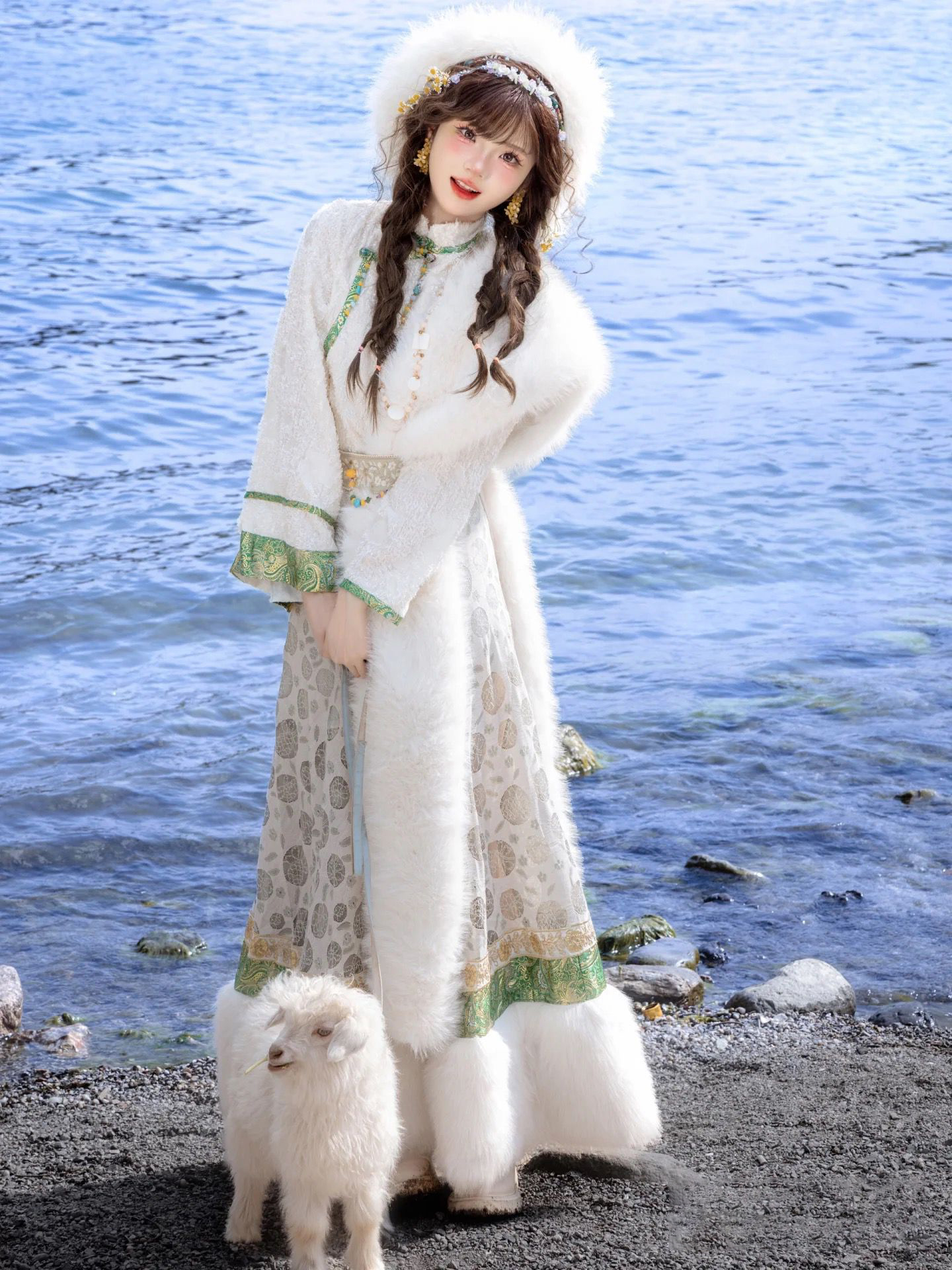 Ethnic Fashion Designers - Tibetan Costume Photography Clothing Travel Shoot