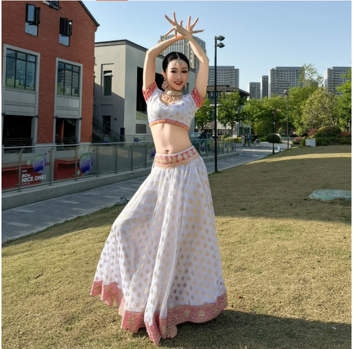 Women's Xinjiang Dance Costume - đánh giá và giá Salwar Kameez Set