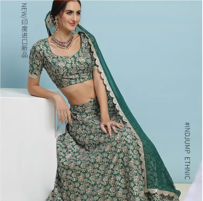 Indian Clothing Lengha Women's - đánh giá và giá Salwar Kameez Set