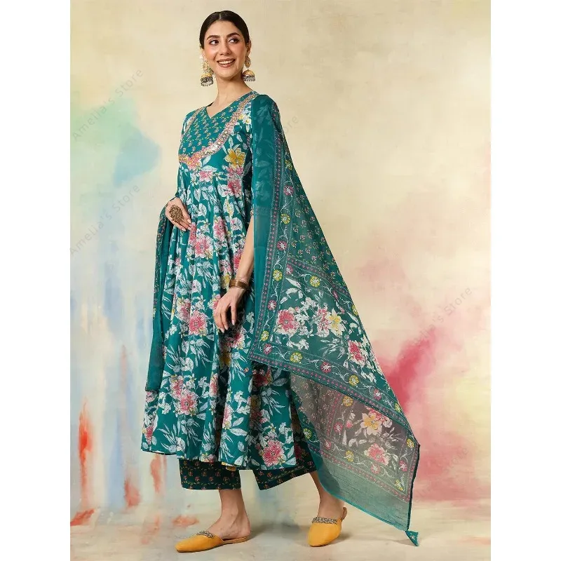 2025 New Indian Traditional Et - đánh giá và giá Salwar Kameez Set