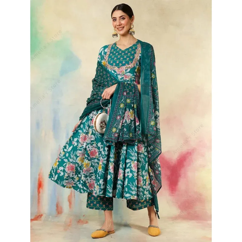 2025 New Indian Traditional Et - đánh giá và giá Salwar Kameez Set