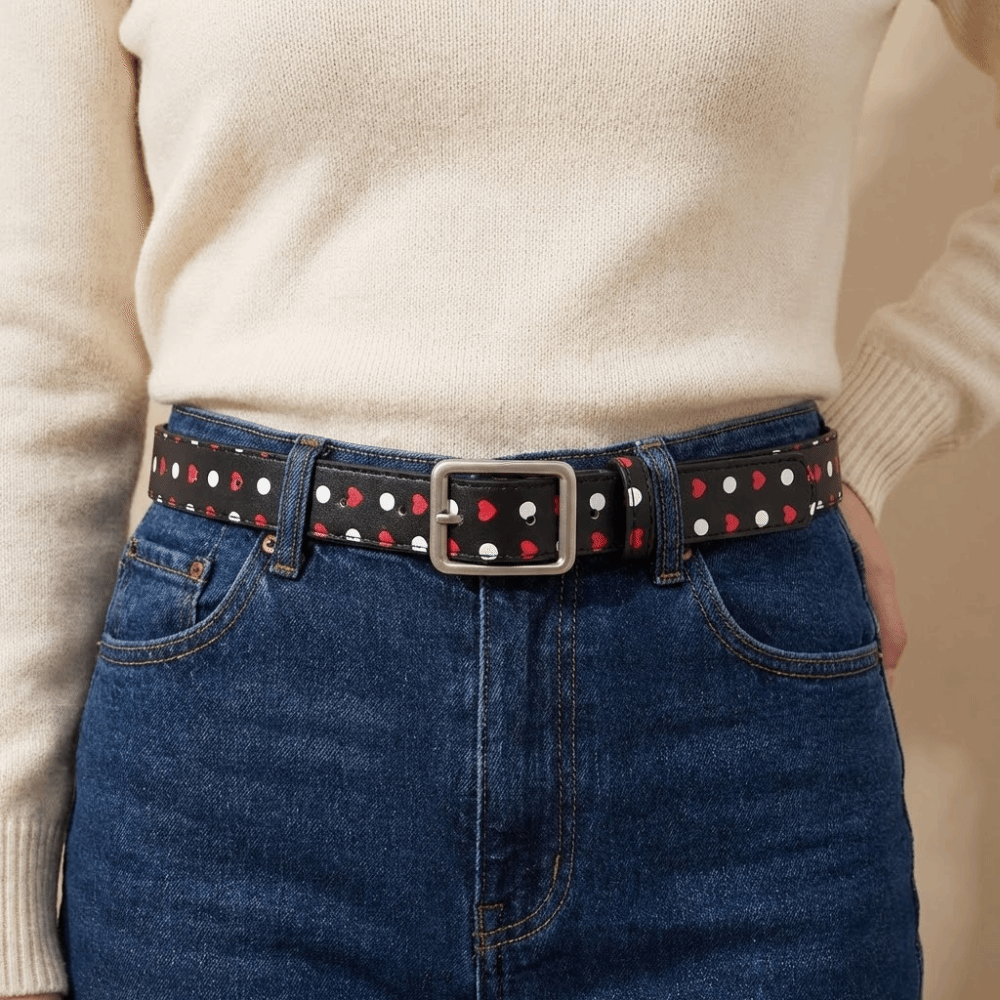 Fashion Pin Buckle Polk Dot Be - đánh giá và giá Y2K Ethnic Fashion