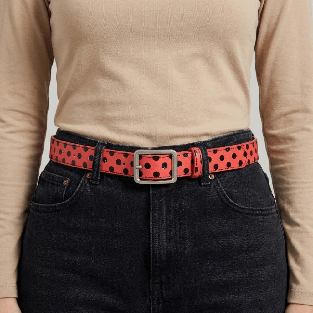 Fashion Pin Buckle Polk Dot Be - đánh giá và giá Y2K Ethnic Fashion