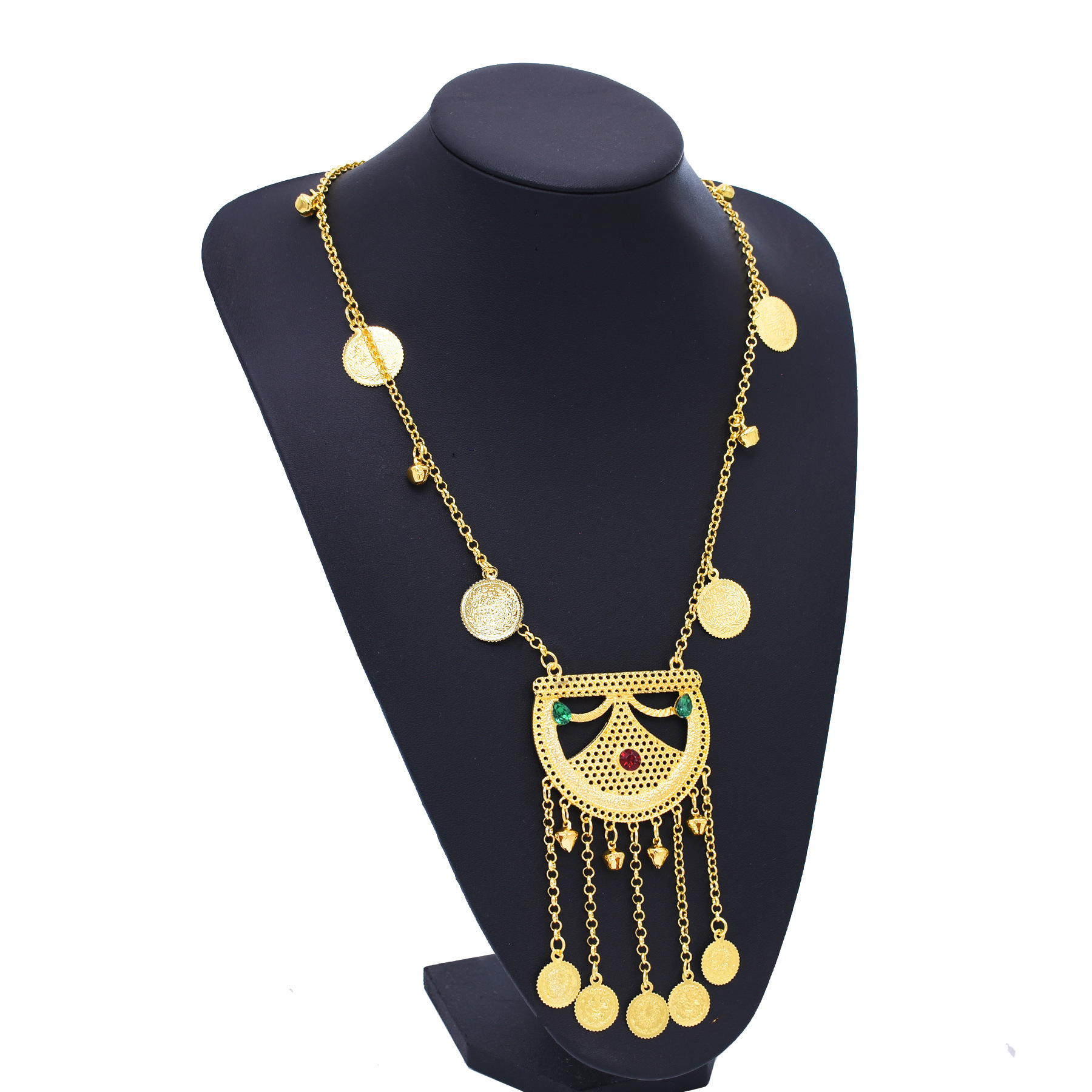 Trendy Golden Long Chain Coins - đánh giá và giá Ethnic Fashion Co In