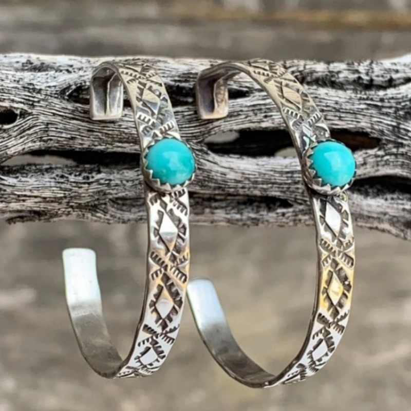 Ethnic Silver Color Blue Stone - đánh giá và giá Ethnic Fashion Wear
