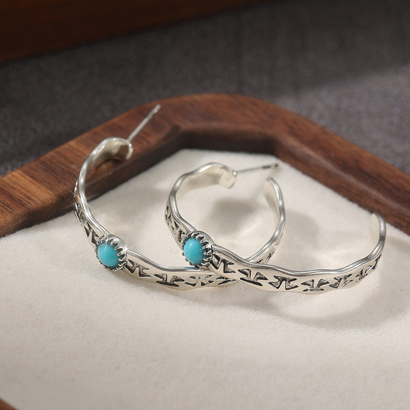 Ethnic Silver Color Blue Stone - đánh giá và giá Ethnic Fashion Wear