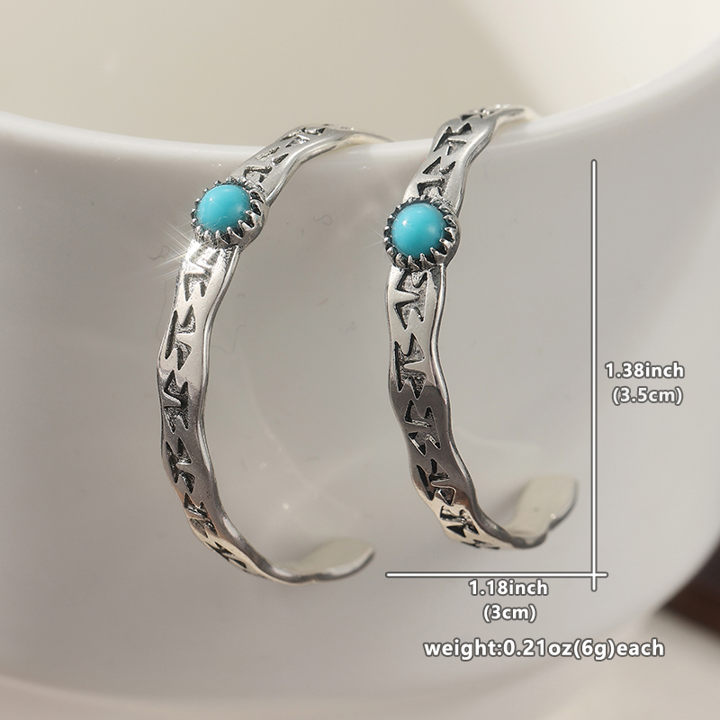 Ethnic Silver Color Blue Stone - đánh giá và giá Ethnic Fashion Wear