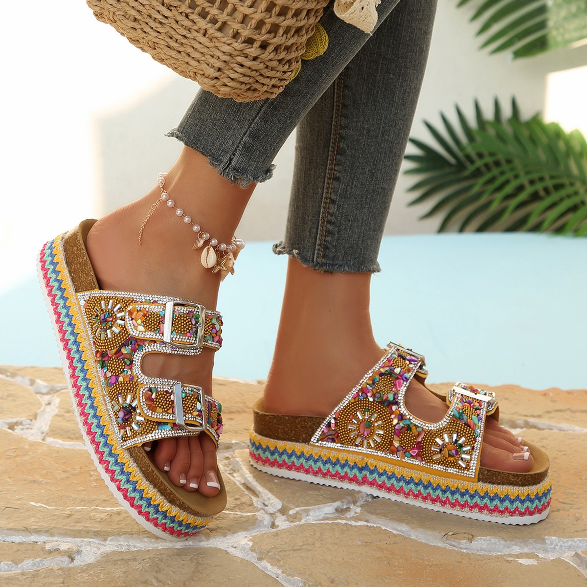 2026 New Fashion Bright Synthe - đánh giá và giá Ethnic Modern Fashion