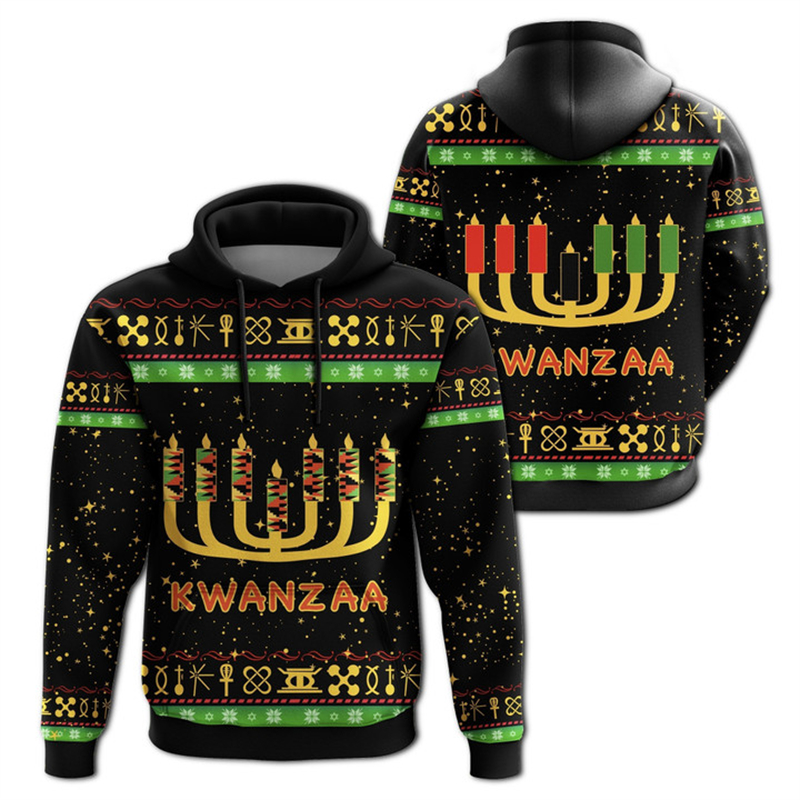 African Kwanzaa Hoodies 3D Pri - đánh giá và giá Men'S Ethnic Fashion Trends