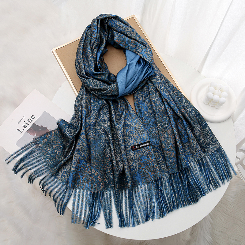Luxury Paisley Pashmina Shawl  - đánh giá và giá Ethnic Fashion Designers