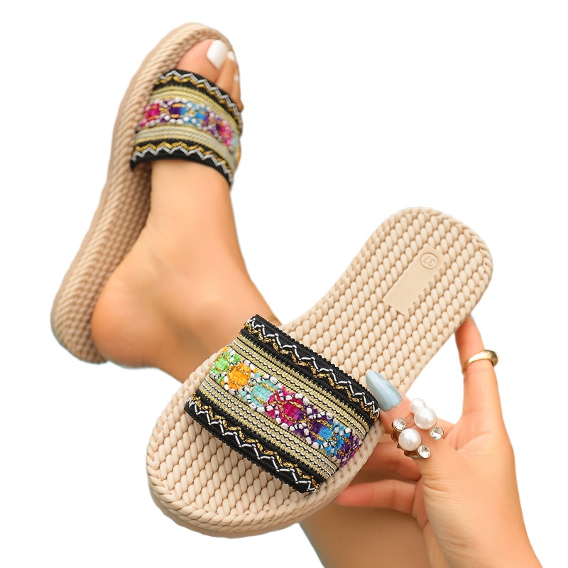 2026 New Summer Women Slippers - đánh giá và giá Ethnic Modern Fashion