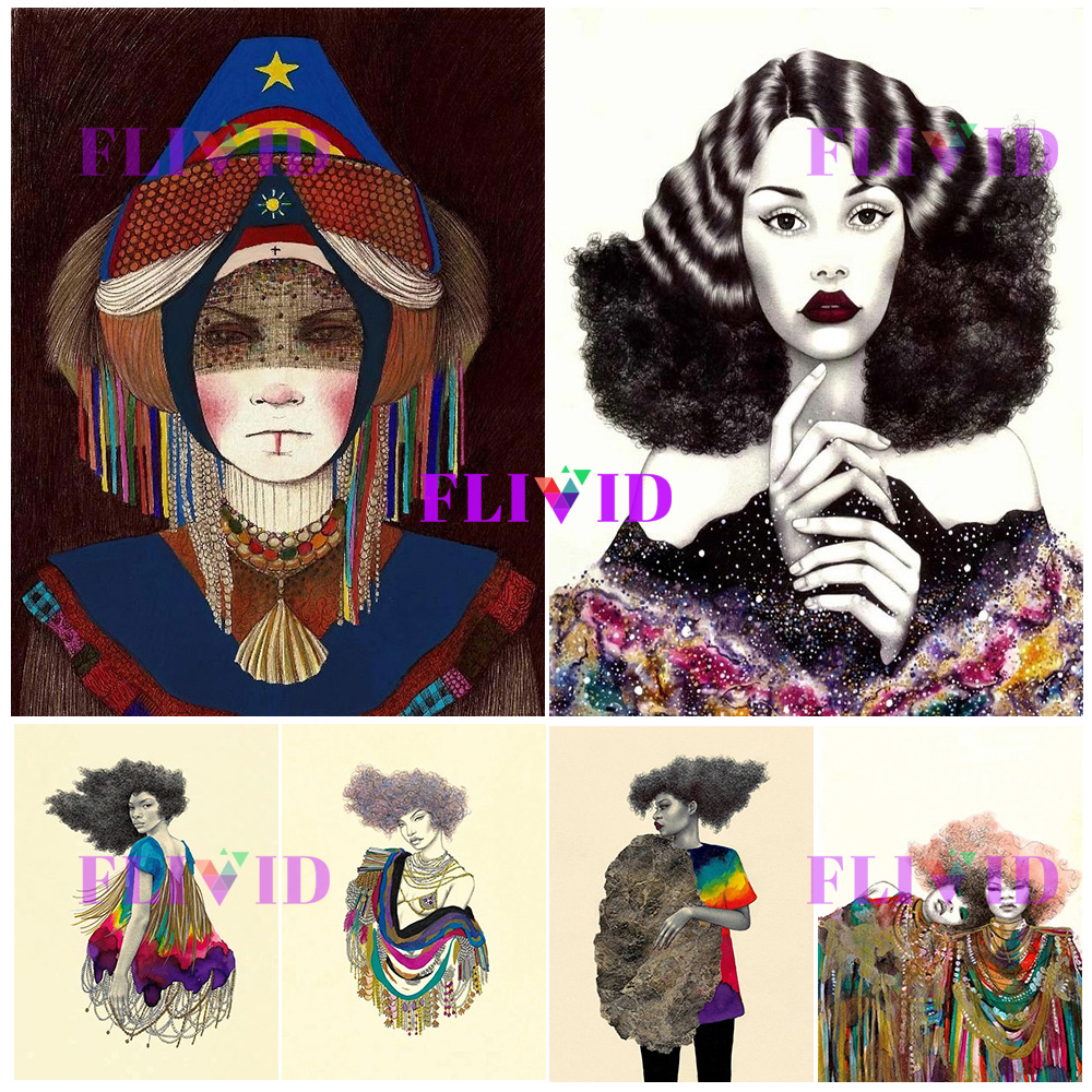 Vintage Fusion Ethnic Lady Por - đánh giá và giá Ethnic Fusion Fashion