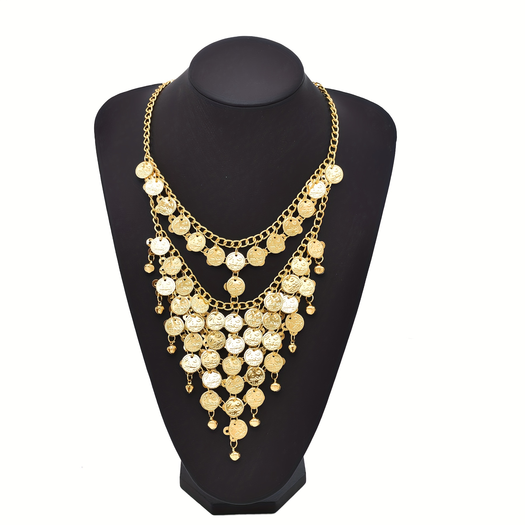 Gold Color Coins Long Chains T - đánh giá và giá Ethnic Fashion Co In