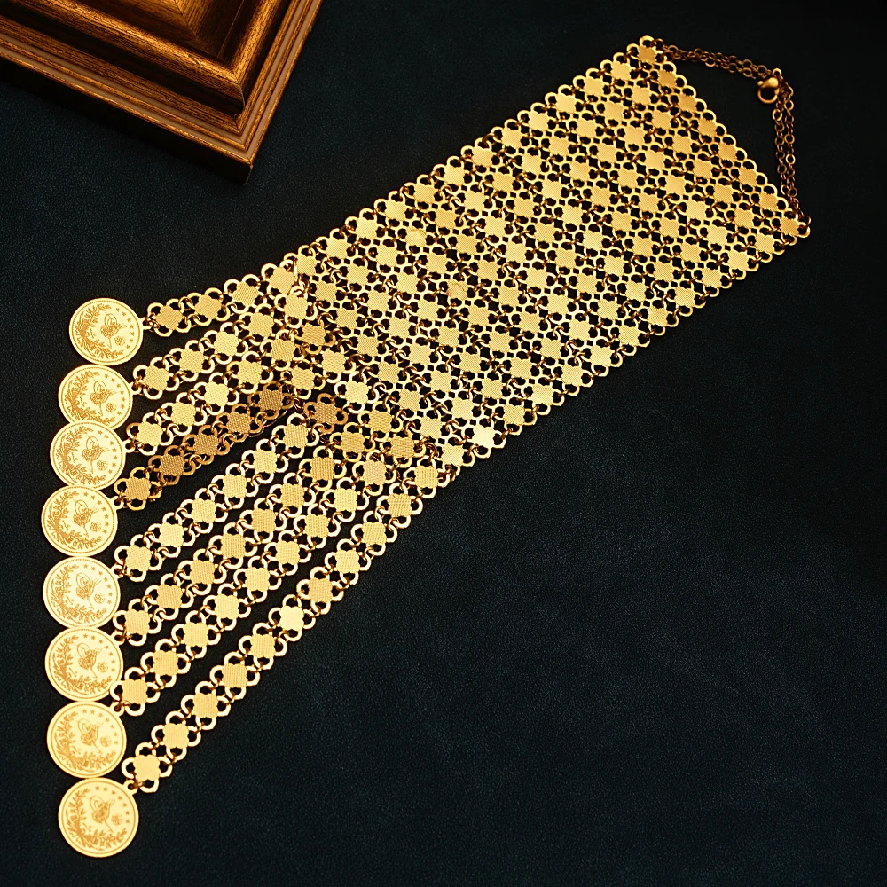New Coin Tassles Gold Plated J - đánh giá và giá Ethnic Luxe Fashion