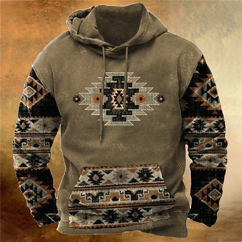 Vintage 3D Ethnic Printed New  - đánh giá và giá Men'S Ethnic Fashion Trends