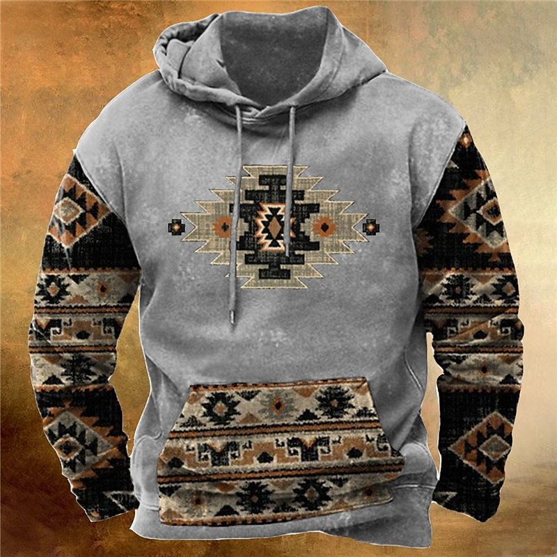 Vintage 3D Ethnic Printed New  - đánh giá và giá Men'S Ethnic Fashion Trends