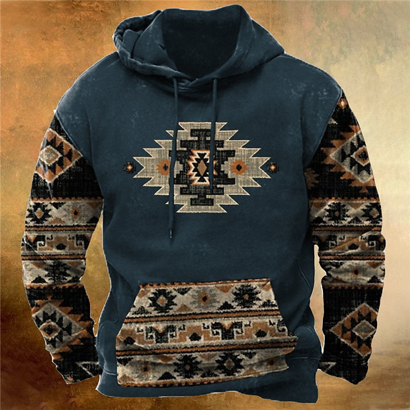 Vintage 3D Ethnic Printed New  - đánh giá và giá Men'S Ethnic Fashion Trends