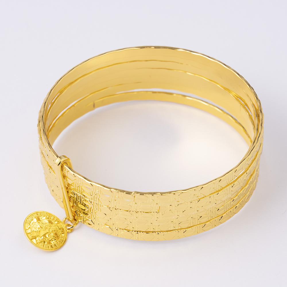Bracelet plaqué or de luxe pou - đánh giá và giá Ethnic Luxe Fashion