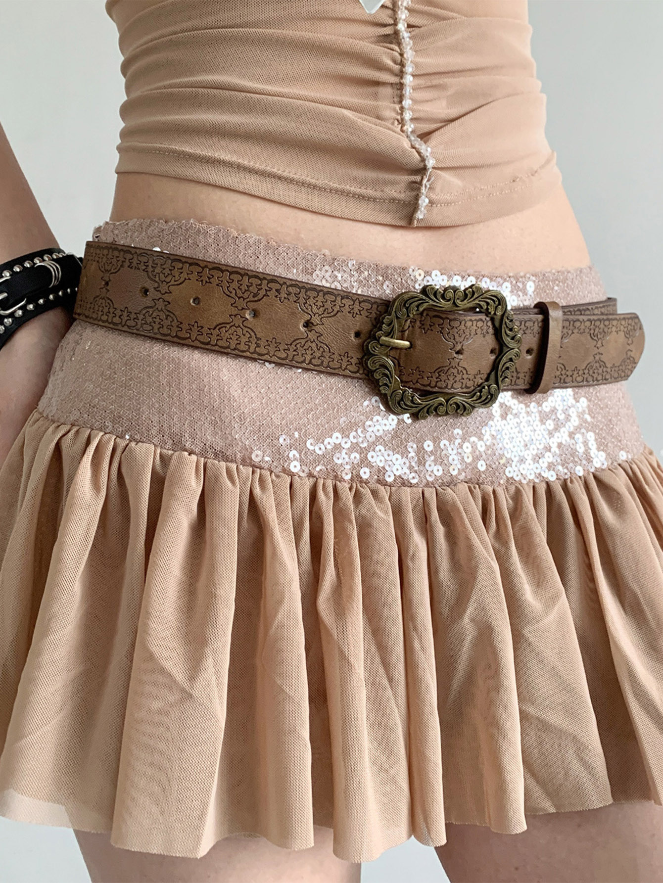 1PCS Women's Belt American Y2K - đánh giá và giá Y2K Ethnic Fashion