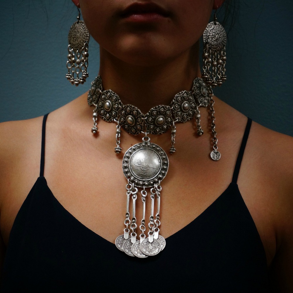 Ethnic Gypsy Vintage Metal Coi - đánh giá và giá Ethnic Fashion Co In