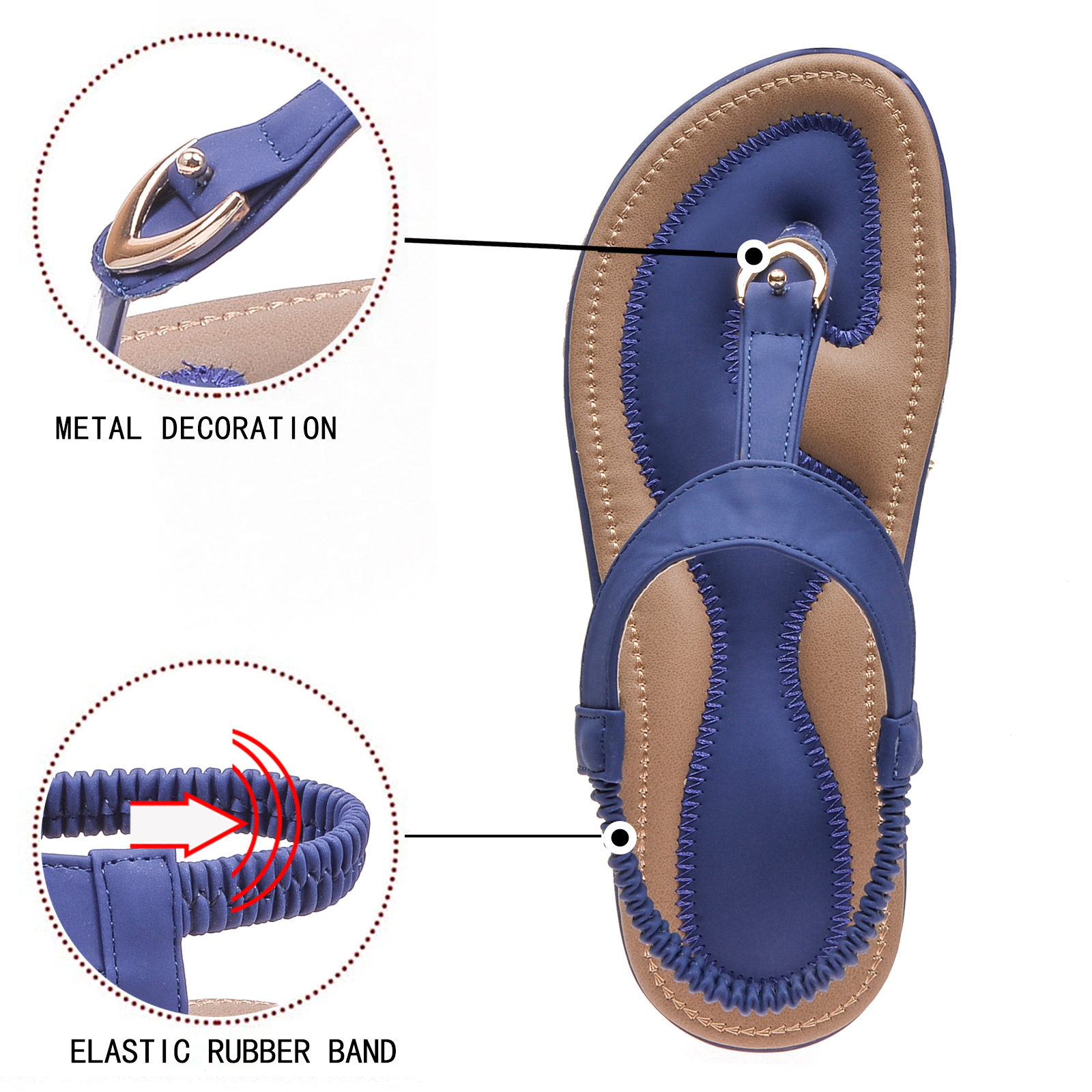 2026 Women Sandals Bohemia Cas - đánh giá và giá Ethnic Fashion Women
