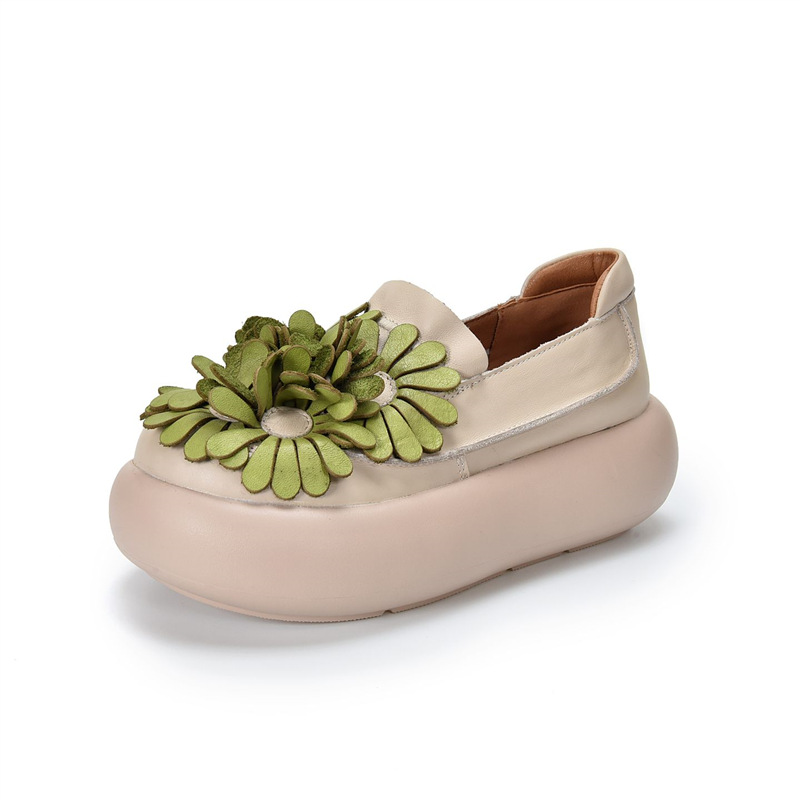 Thick Soled Sponge Cake Shoes  - đánh giá và giá Ethnic Fashion Women