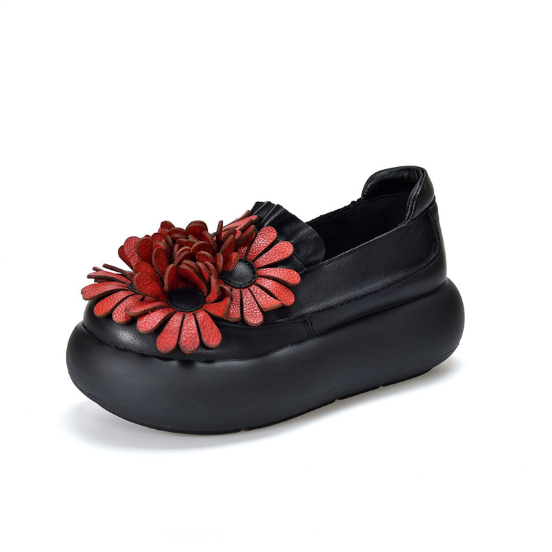 Thick Soled Sponge Cake Shoes  - đánh giá và giá Ethnic Fashion Women