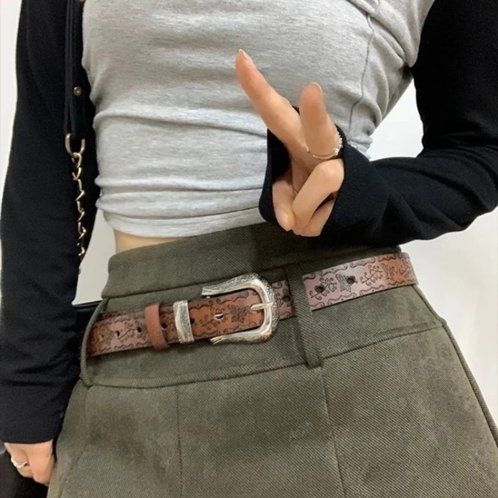 Y2k Printed Women's Faux Leath - đánh giá và giá Y2K Ethnic Fashion