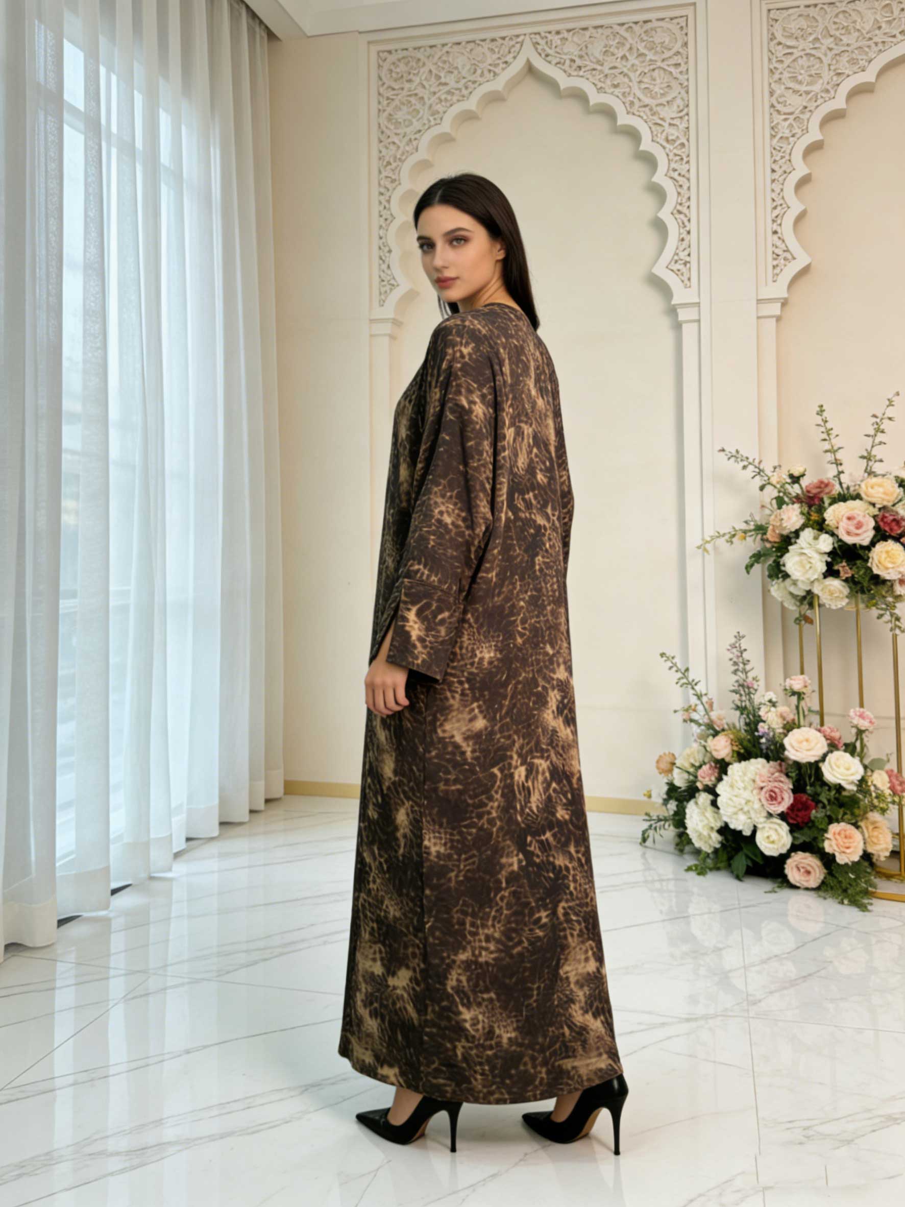 Eid Islamic Modest Open Abaya  - đánh giá và giá Abaya Modest Wear
