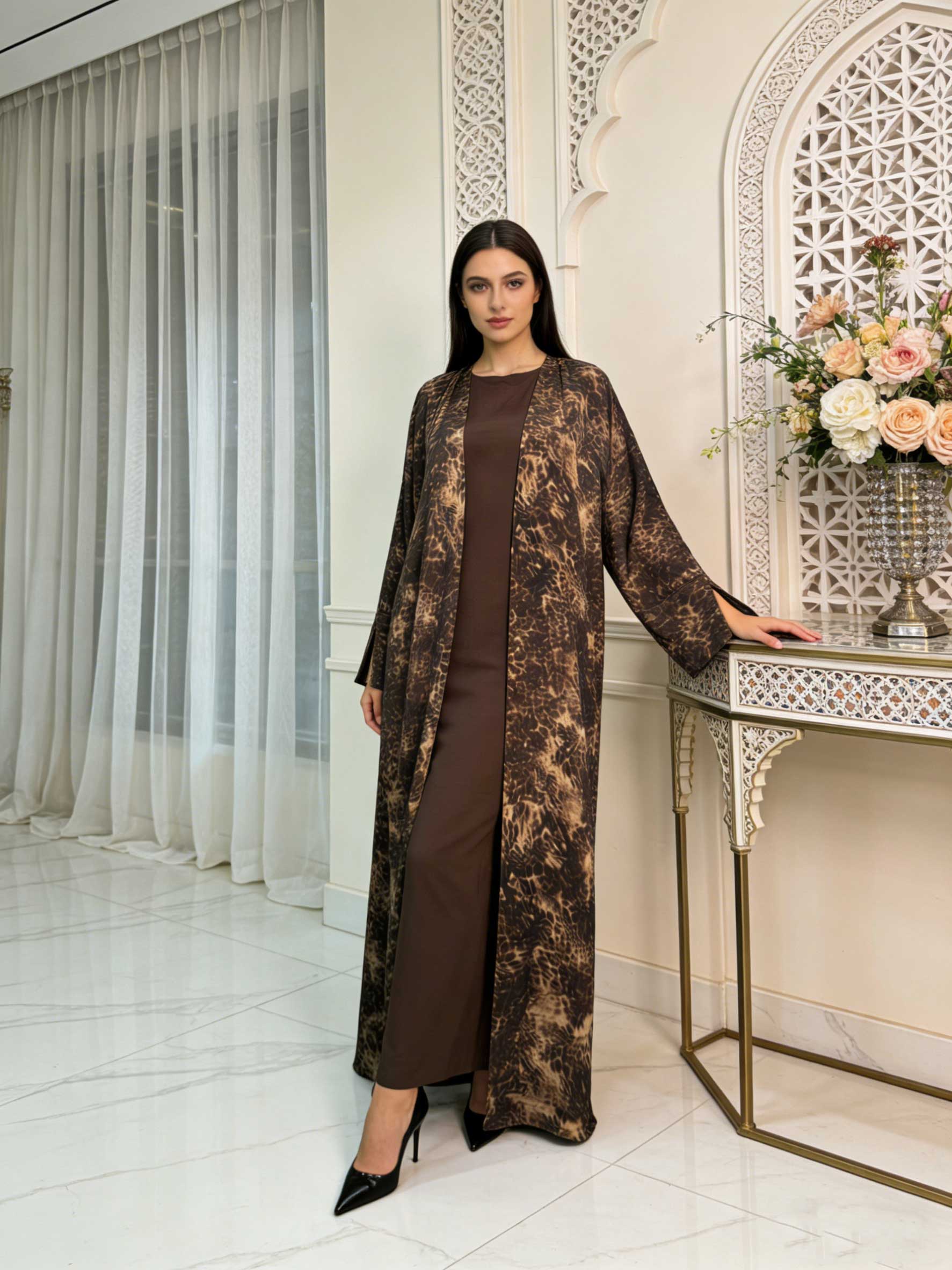 Eid Islamic Modest Open Abaya  - đánh giá và giá Abaya Modest Wear