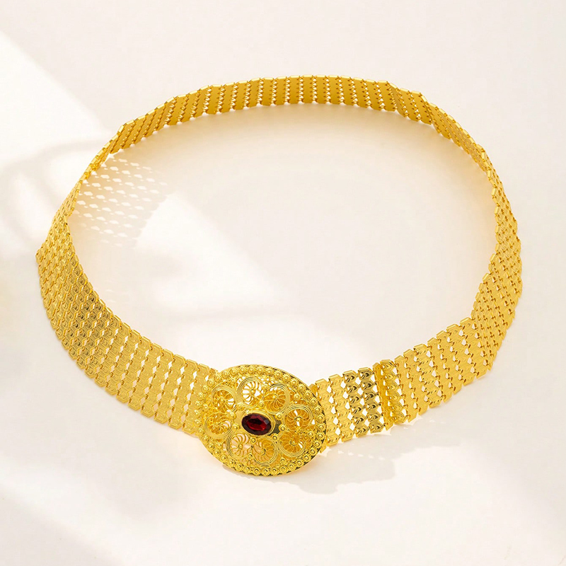 Gold Zinc Alloy Snake Scale Be - đánh giá và giá Ethnic Fashion Designers