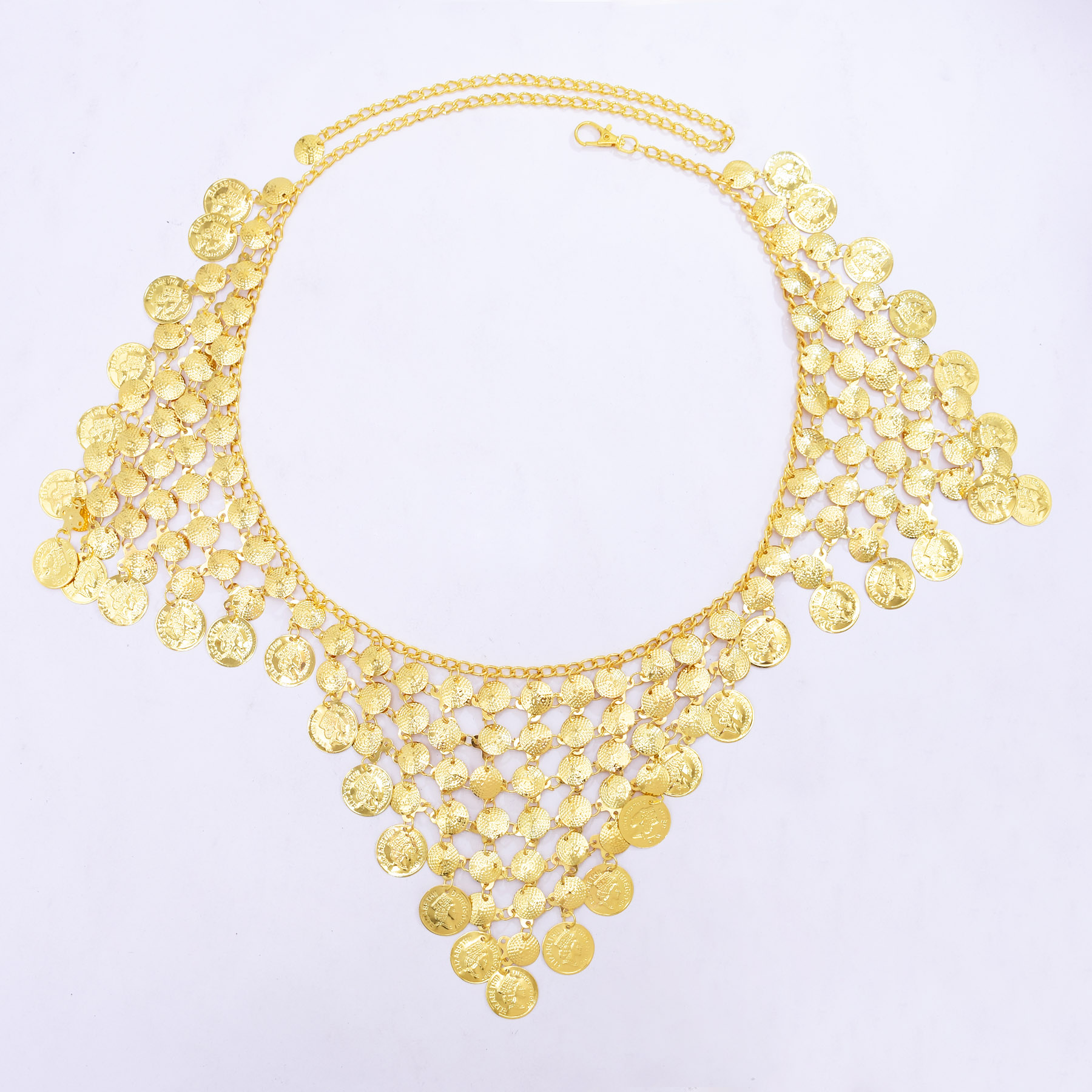 Trendy Luxury Gold Coin Pendan - đánh giá và giá Ethnic Fashion Co In