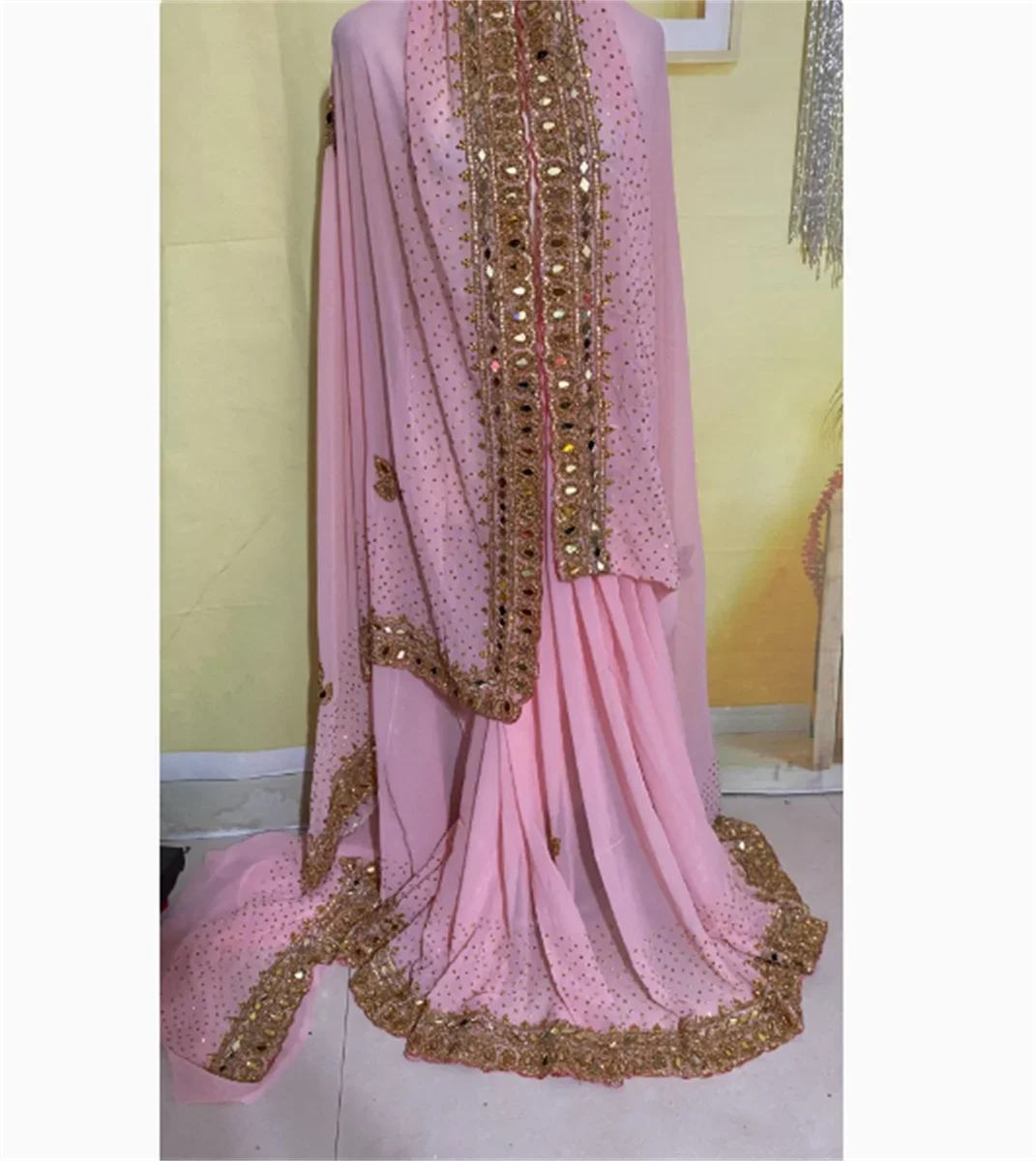 India Sari Nepal Thailand 6-me - đánh giá và giá Salwar Kameez Set