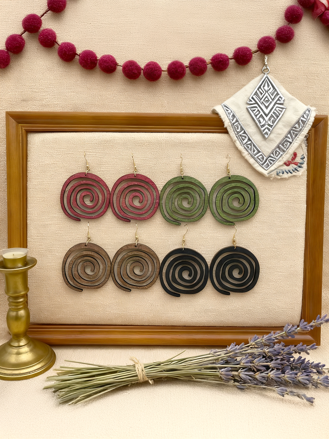 4 Pairs/Set of Vintage-Style W - đánh giá và giá Ethnic Fashion Wear