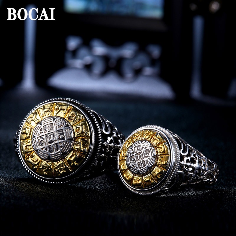 BOCAI New 100% S925 Silver Exa - đánh giá và giá Men'S Ethnic Fashion Trends