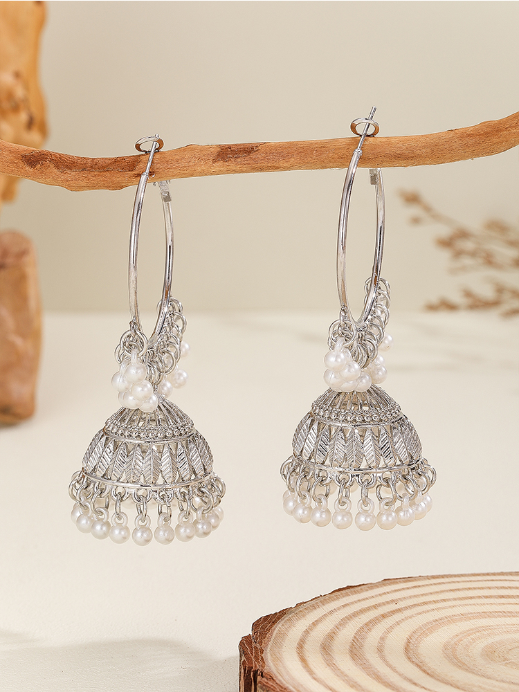 1 Pair of Fashionable Hoop Ear - đánh giá và giá Ethnic Fashion Wear