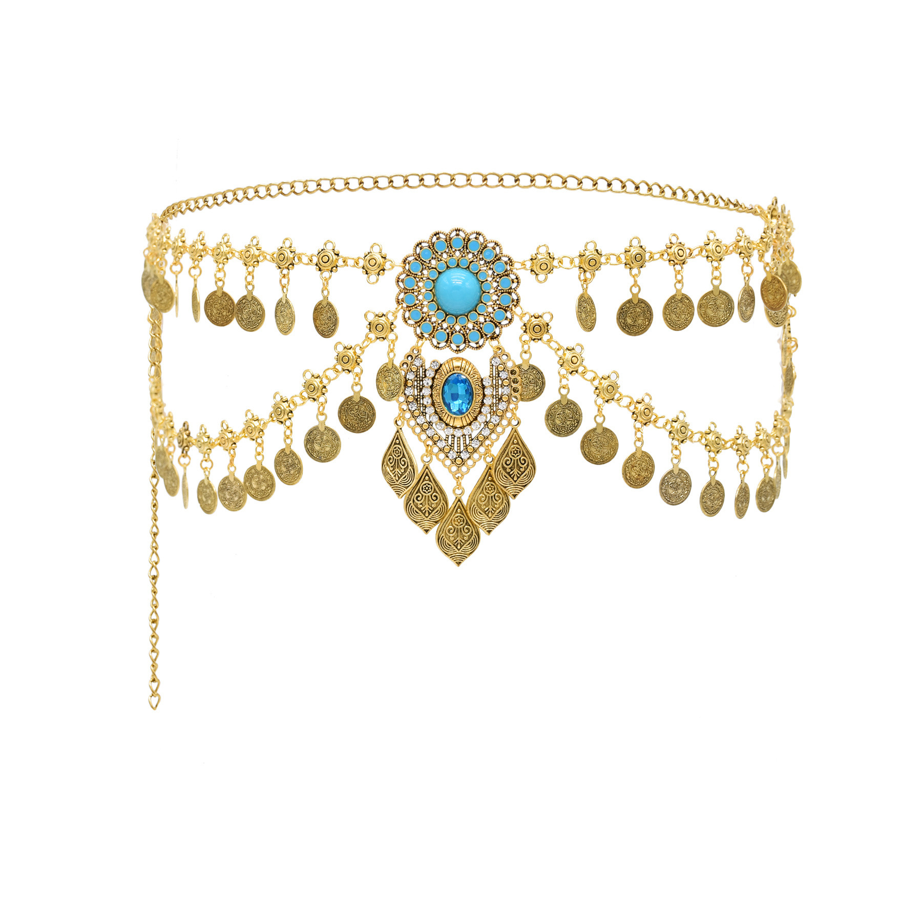 New Bohemian Coin Tassels Faux - đánh giá và giá Ethnic Fashion Co In