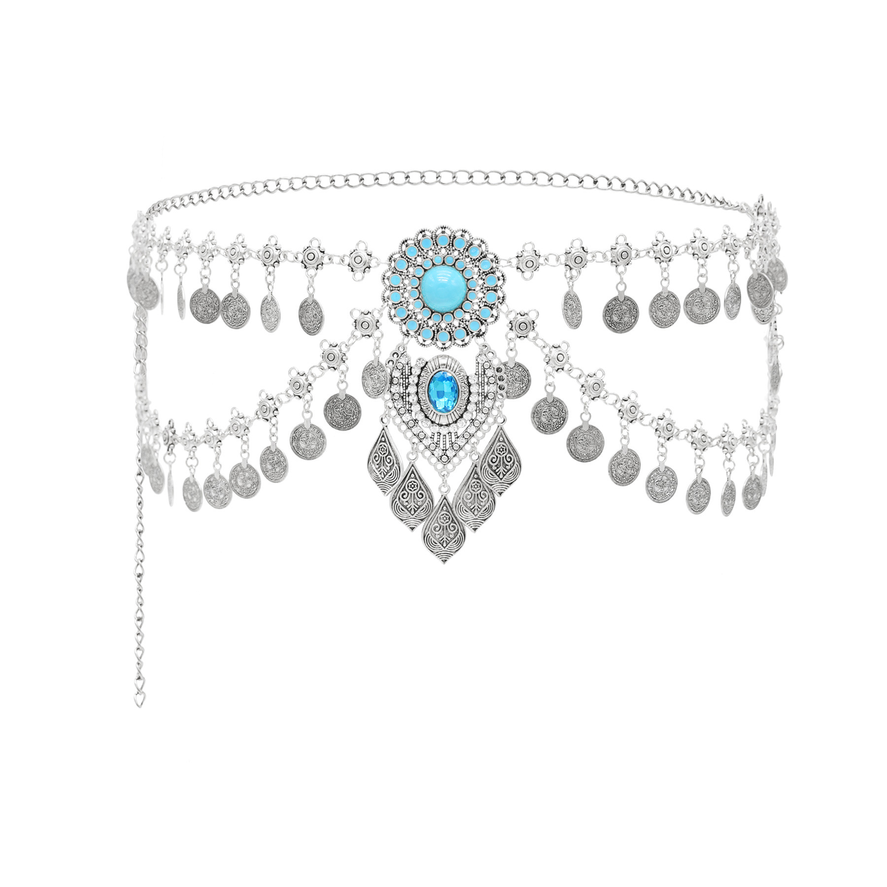 New Bohemian Coin Tassels Faux - đánh giá và giá Ethnic Fashion Co In