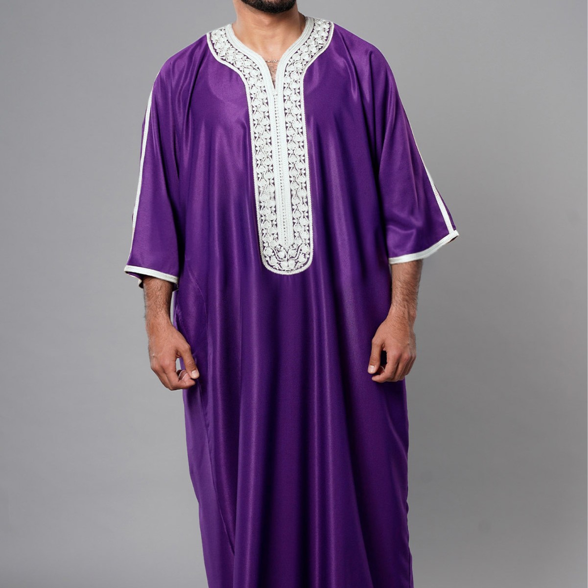 New 2025 Men's Long Sleeve Emb - đánh giá và giá Ethnic Fashion Wear