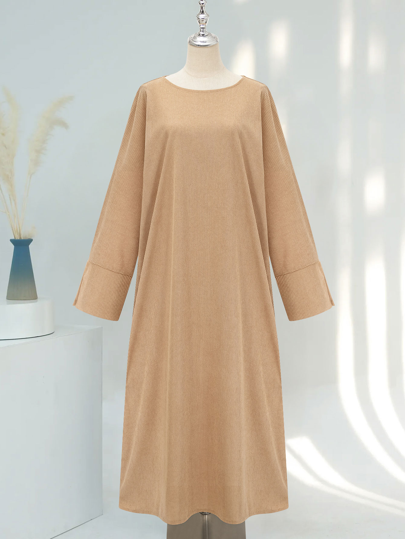 Corduroy Ramadan Dubai Abaya D - đánh giá và giá Abaya Modest Wear