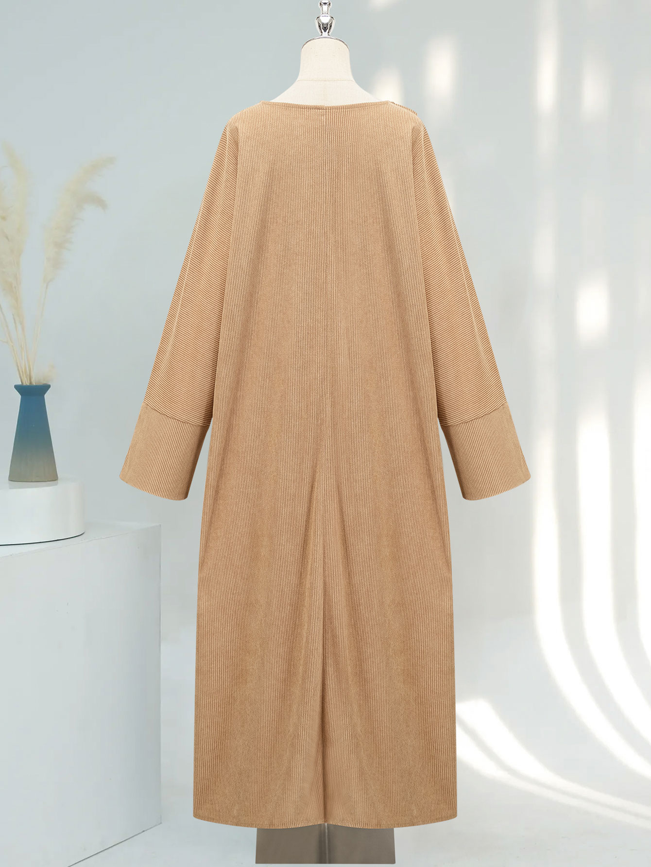 Corduroy Ramadan Dubai Abaya D - đánh giá và giá Abaya Modest Wear
