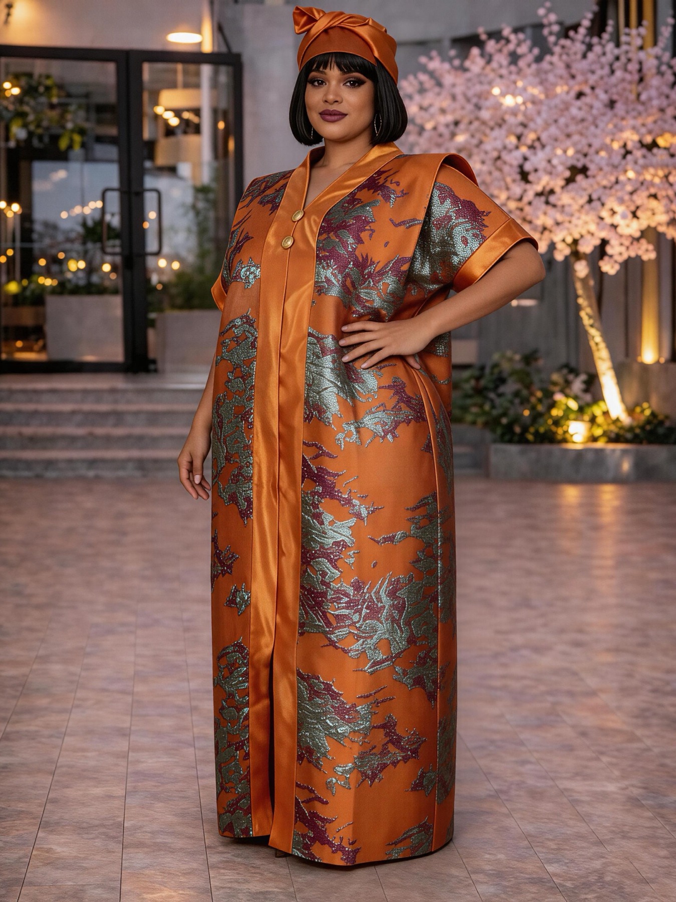 Luxury Jacquard Satin Abaya Dr - đánh giá và giá Abaya Modest Wear