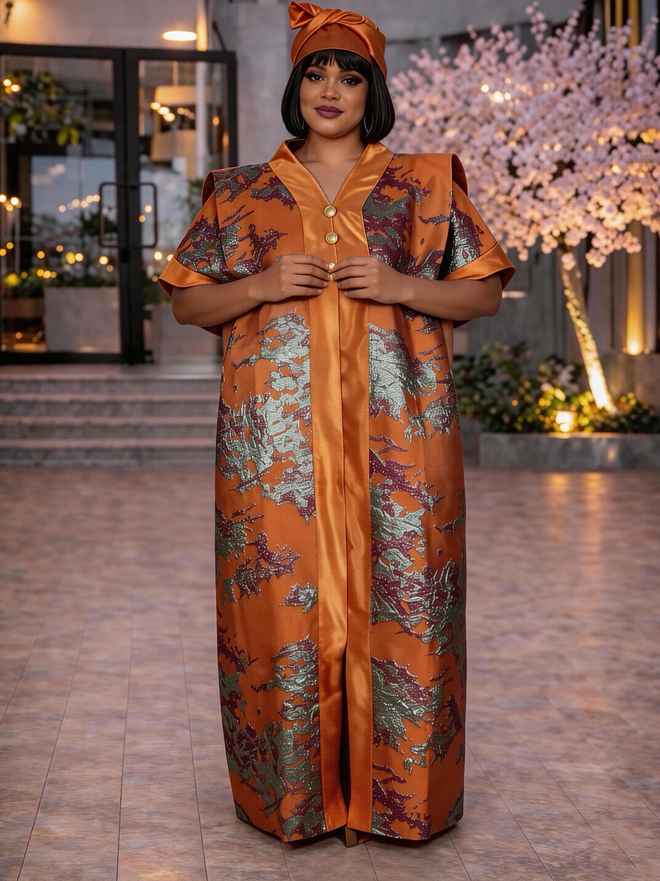 Luxury Jacquard Satin Abaya Dr - đánh giá và giá Abaya Modest Wear