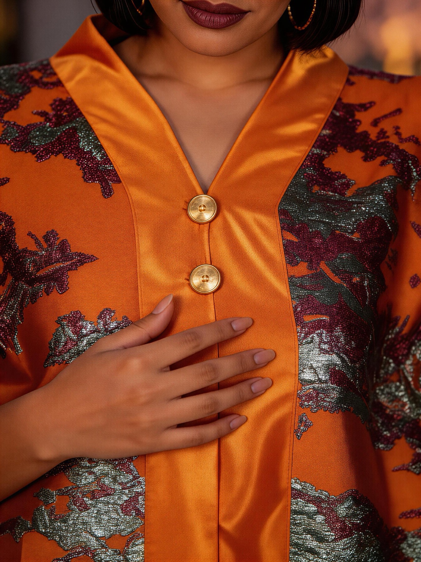 Luxury Jacquard Satin Abaya Dr - đánh giá và giá Abaya Modest Wear