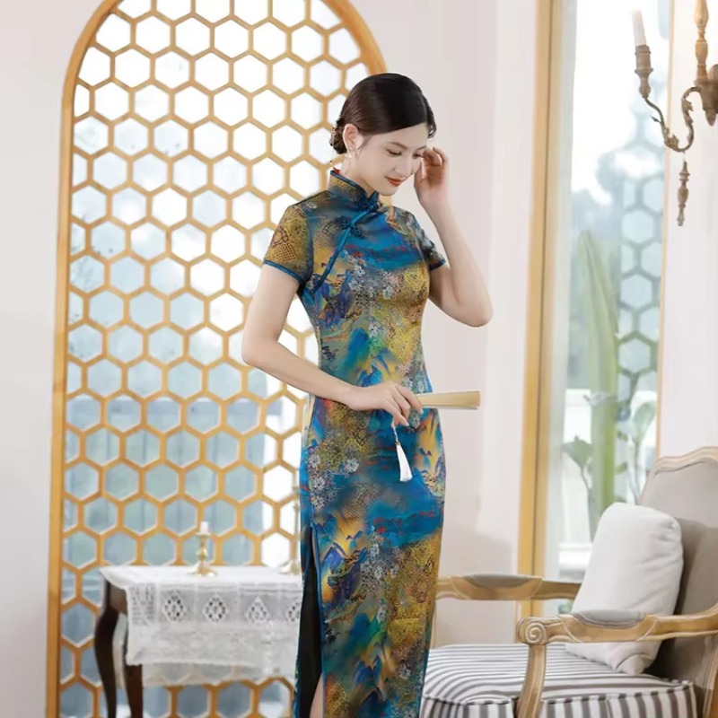 New Summer Vintage Dress For W - đánh giá và giá Y2K Ethnic Fashion